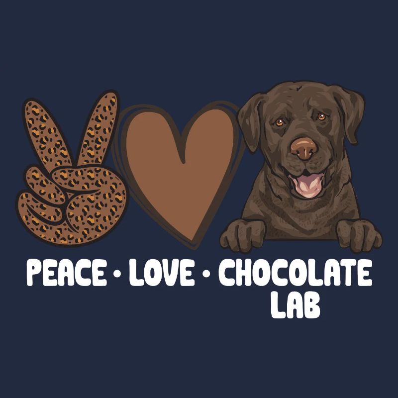 Chien Labrador Retriever brun chocolat