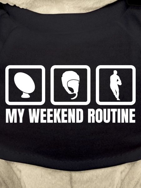 Ma routine du week-end