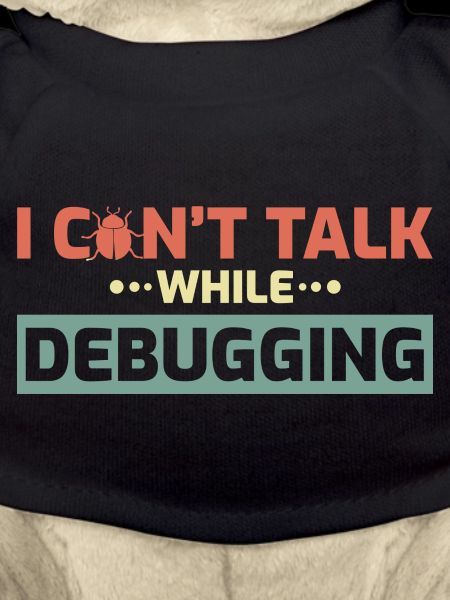 I Can't Talk While Debugging