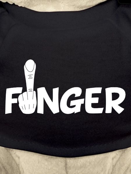 The finger (white)