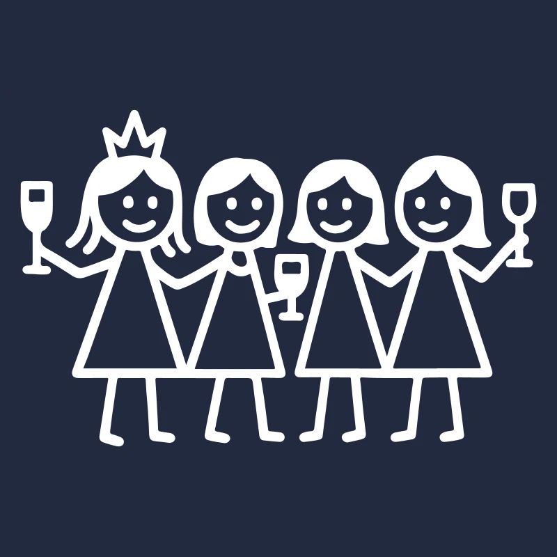 Junggesellinnen Crew Mädels Party