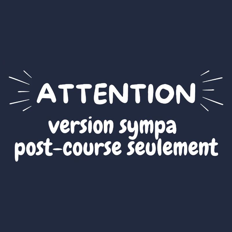 ATTENTION nice version post race only, run