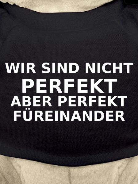 Perfekt füreinander Typo