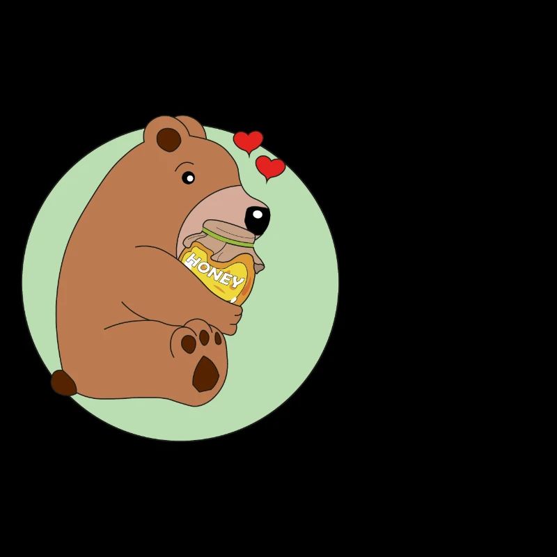 Der honigliebende Bär