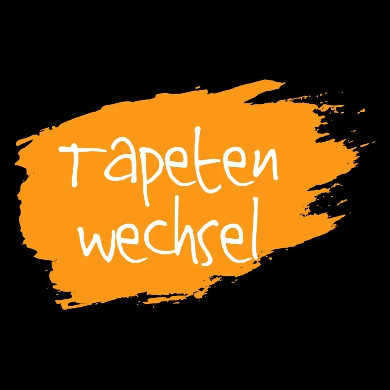Tapetenwechsel orange