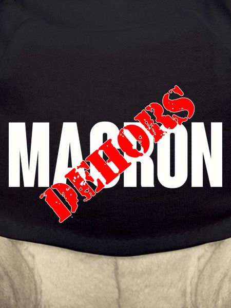 Macron out