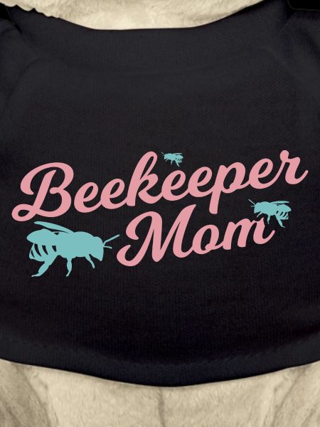 Funny beekeeper mom