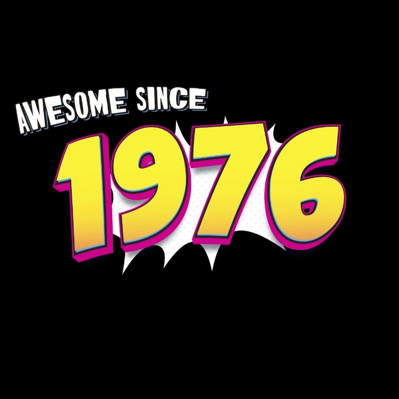 Retro 47th birthday in Pop Art Comic Book Style