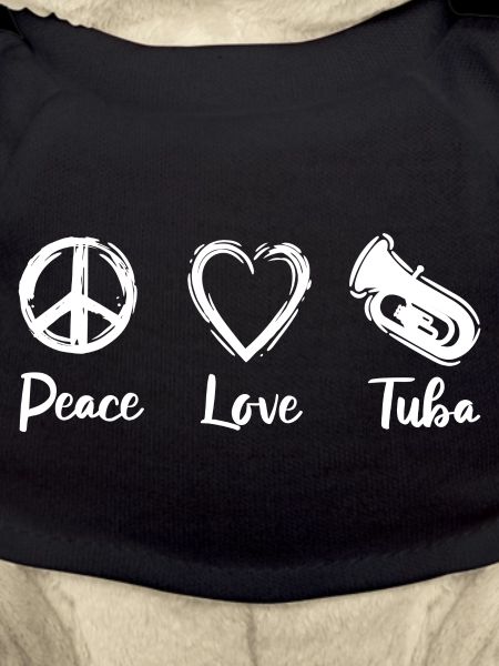 Peace Love Tuba