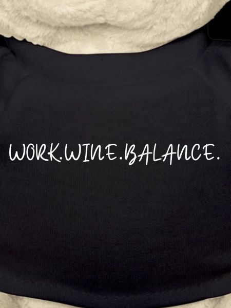 work wine balance weiß