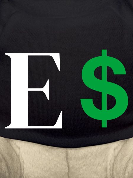 Letter E Dollar