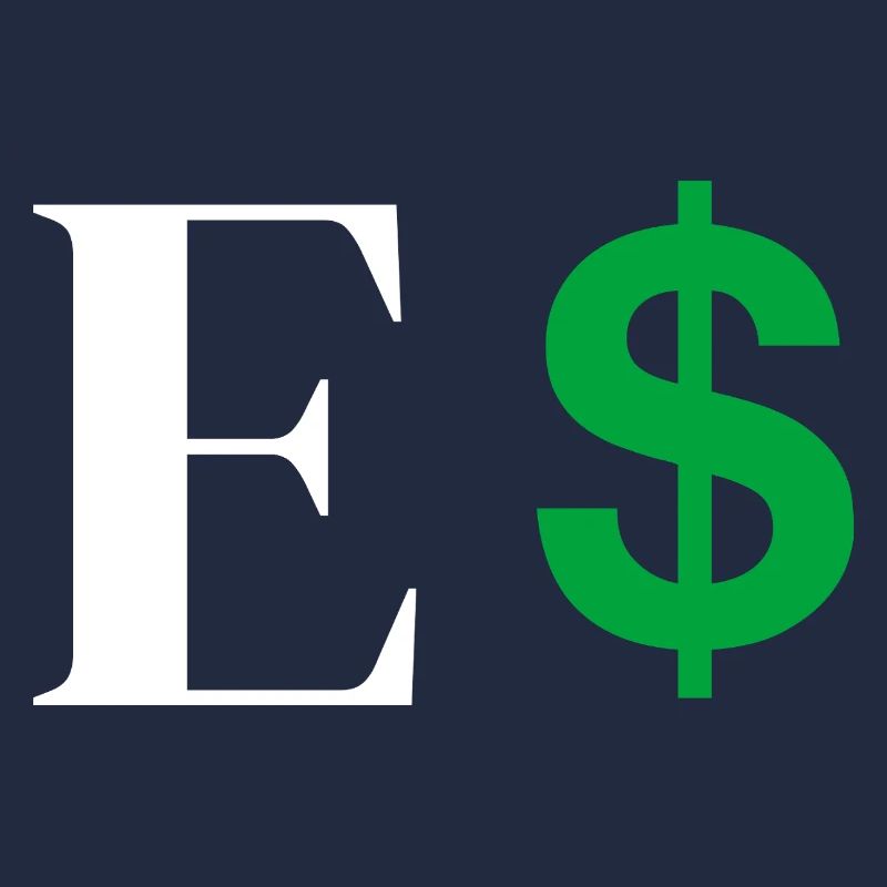 Buchstabe E Dollar