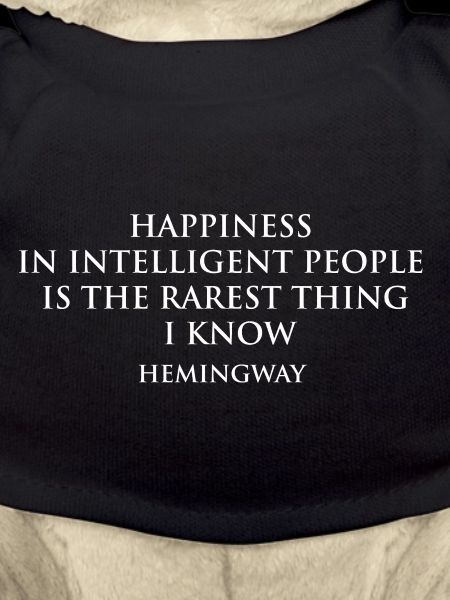 Hemingway Quote Celebrating Wisdom