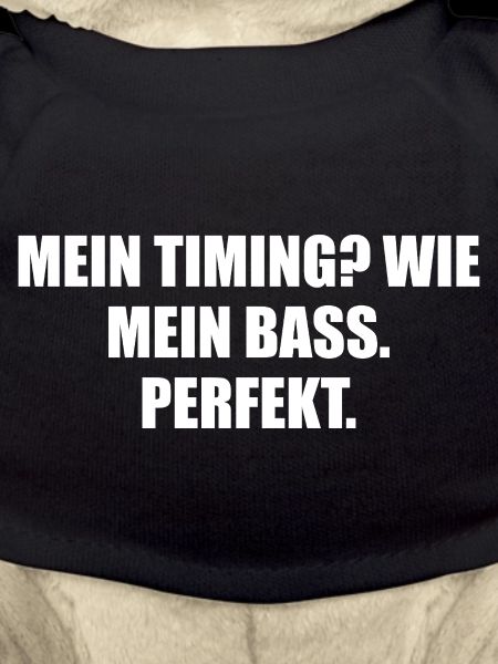 Mon timing : ma basse est parfaite