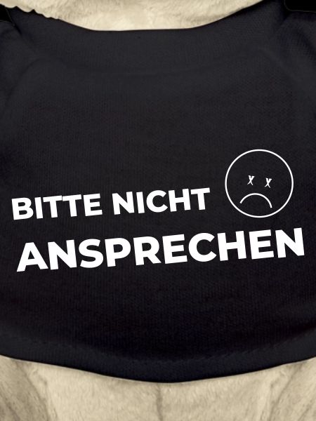 Bitte nicht ansprechen