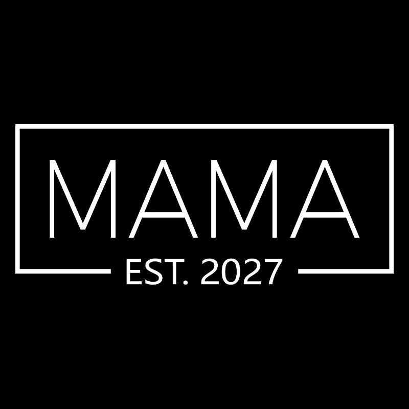 Mom est. 2027 Expectant mom 2027