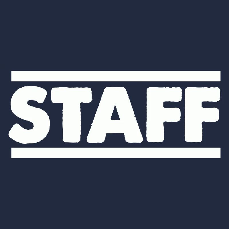 Staff Lettering Bold Contrast