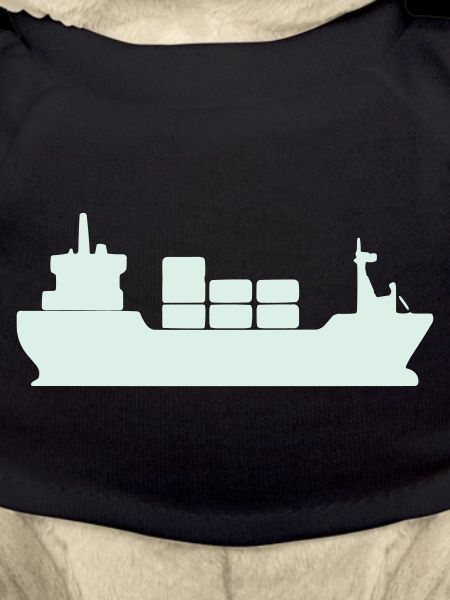 Cargo à conteneurs Silhouette