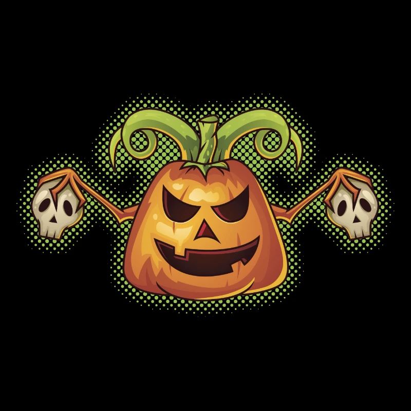 Halloween Evil Scary Pumpkin
