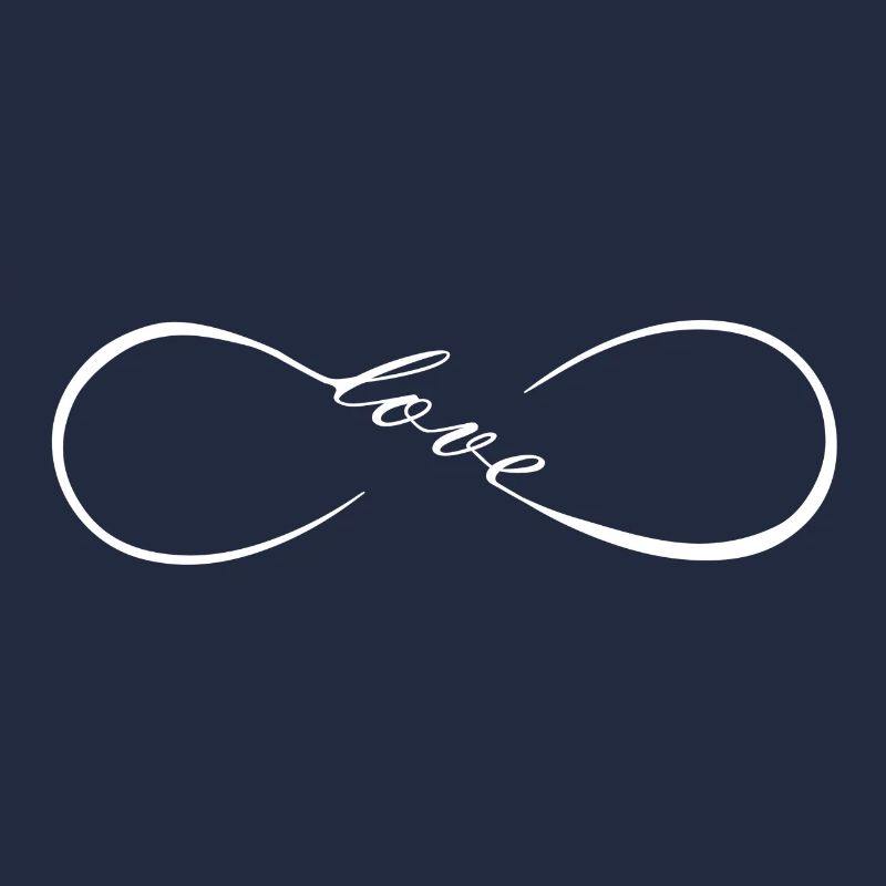 FatMonkey Designs Infinity LOVE White 2021