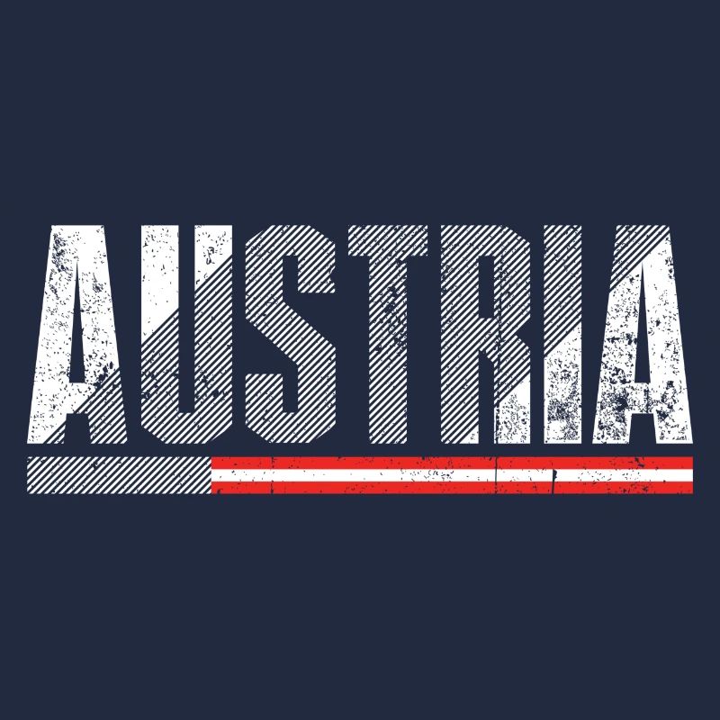Austria Bold Distressed Flag