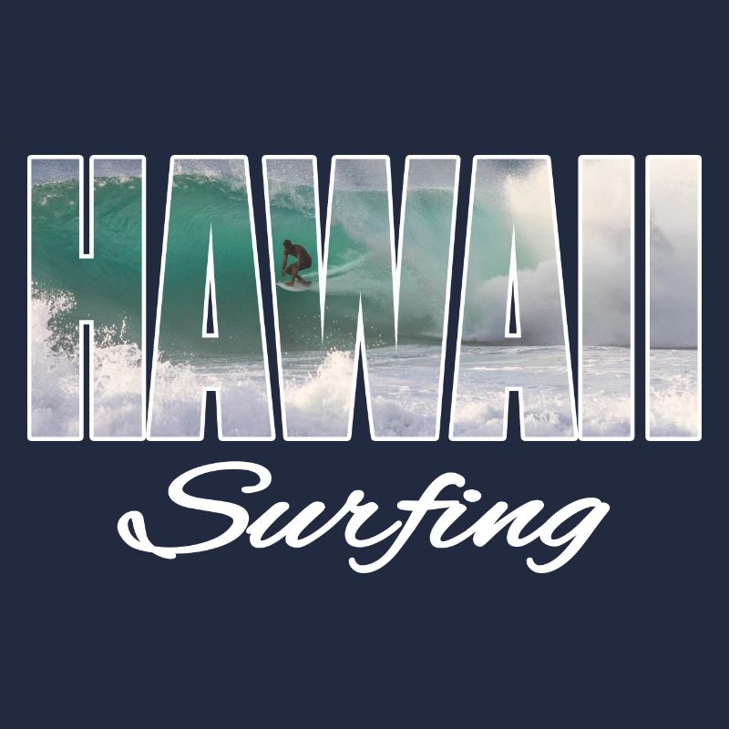 surf à Hawaï