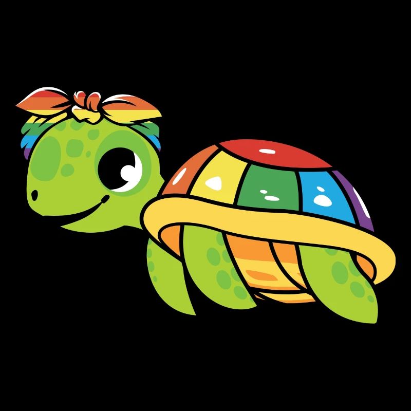 Tortue De mer Tortue eau de mer LGBTQ+