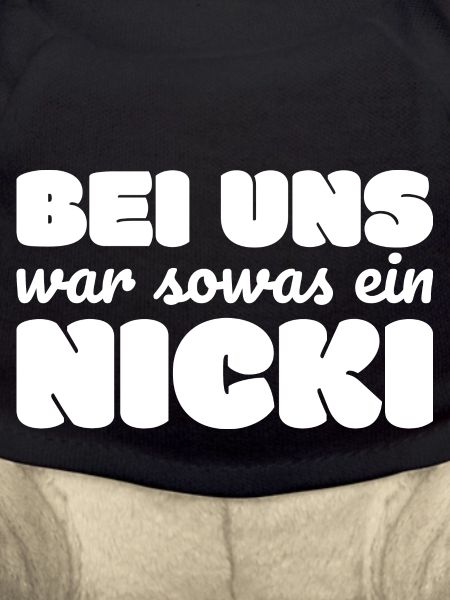 DDR Nicki Spruch Geschenk