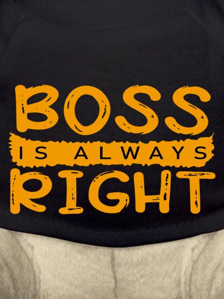 Boss is always right