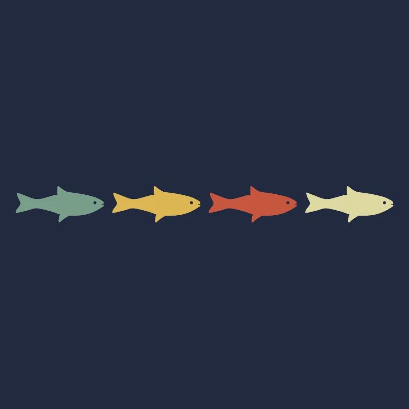Vintage Retro Fish