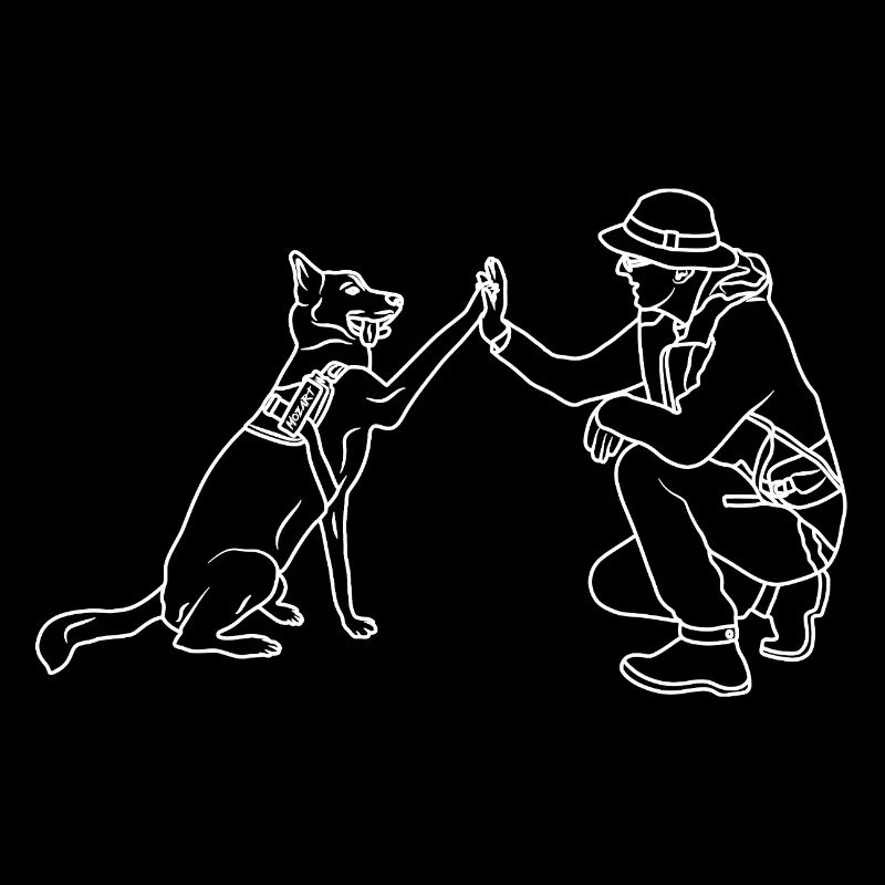 Hund High Five