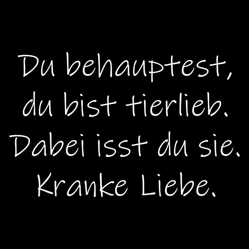 veganer Spruch