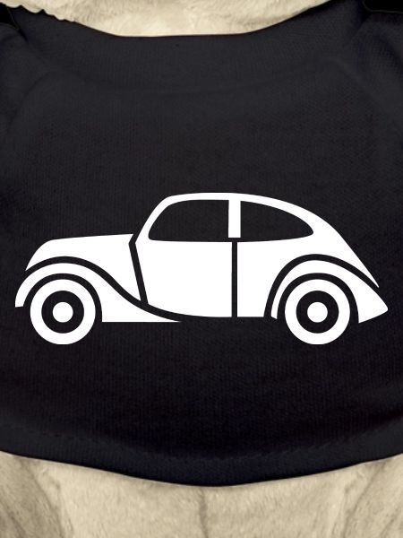 Oldtimer Symbol - Auto Klassiker Comic