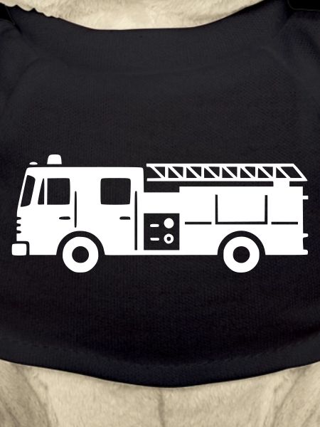 Fire Brigade Emergency Vehicle Silhouette