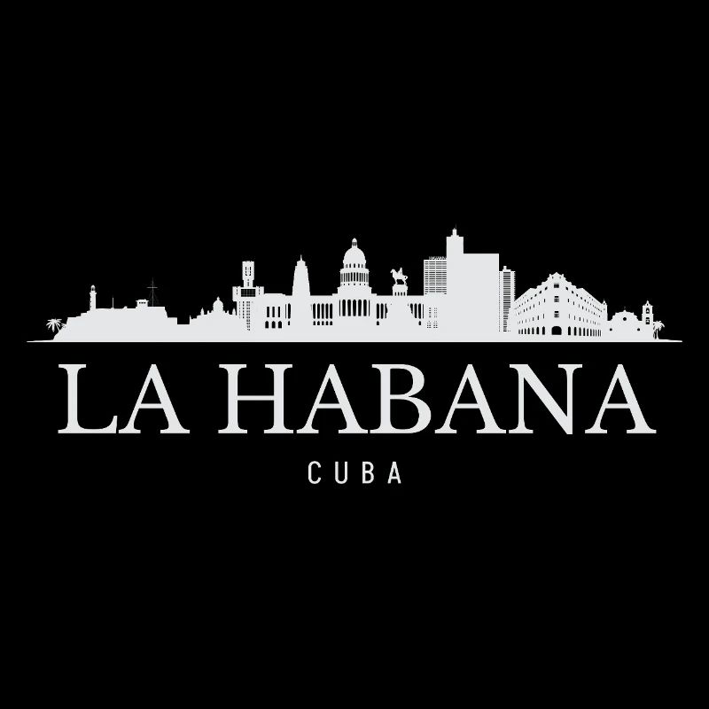 La silhouette de La Havane, La Havane, Cuba