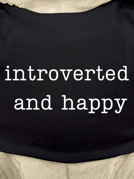introverted and happy