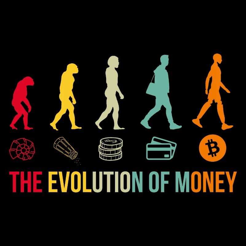 Money Evolution Bitcoin Crypto