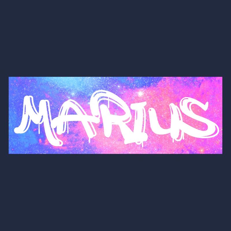 Marius Name Geschenk Geschenkidee Galaxie