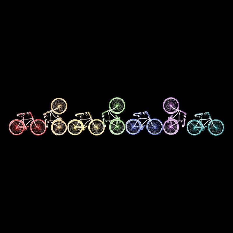 vélo arc en ciel