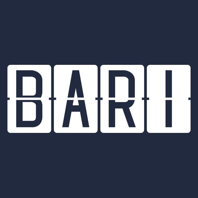 Panneau de l’aéroport de Bari
