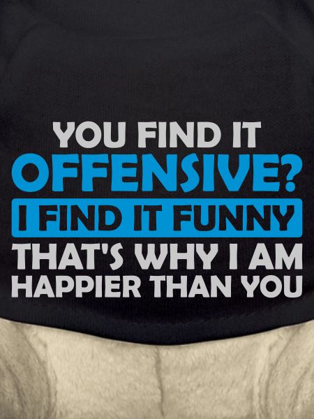 You find it offensive