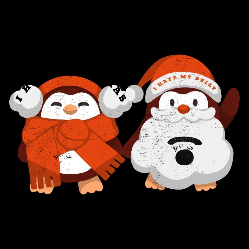 Christmas Penguin - Penguin Fan