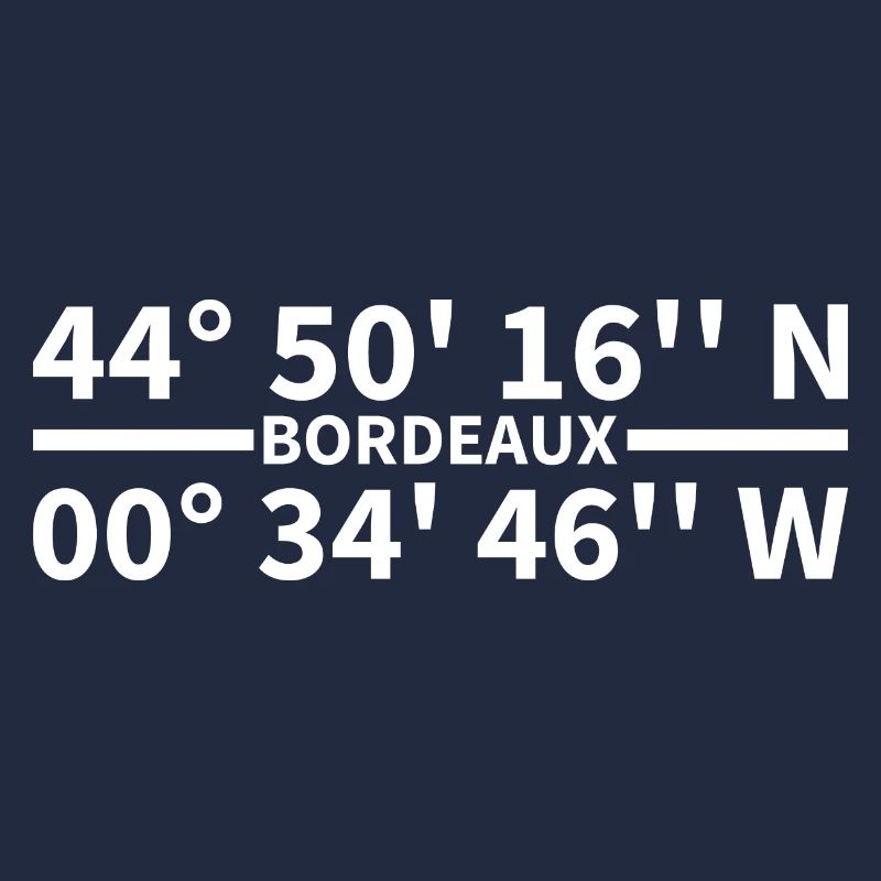 Bordeaux coordinates
