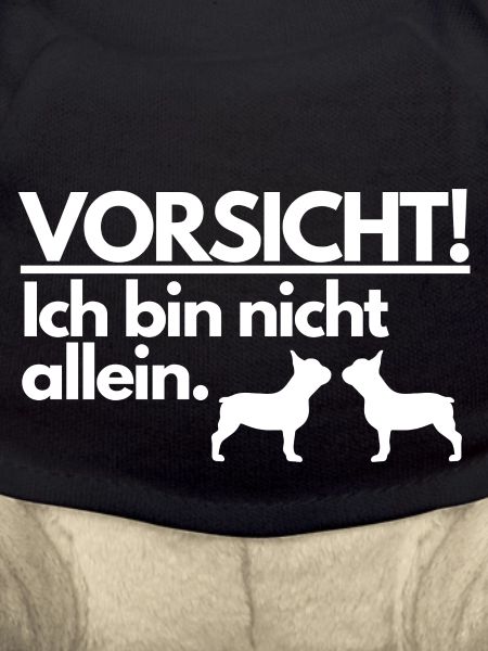 Vorsicht in weiß