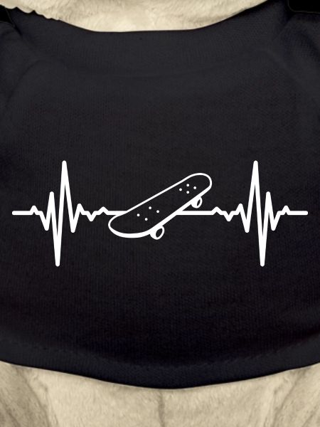 Skateboarder Heart Line