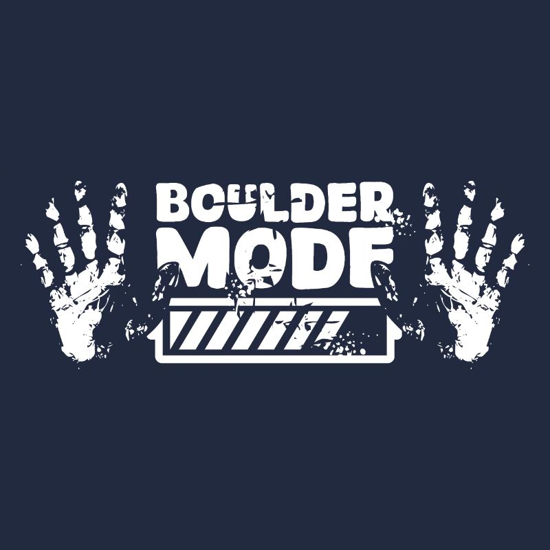 Boulder Chalk loading Hand Kletterer Symbol Logo