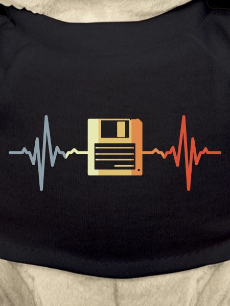 Retro Diskette EKG