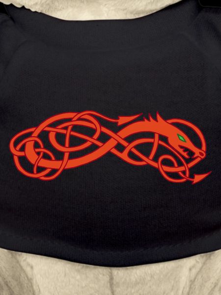 Red Celtic Snake