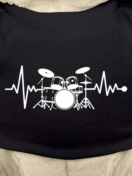 Heartbeat Drumset Art