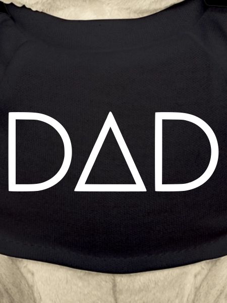 Dad Dreieck Monogramm